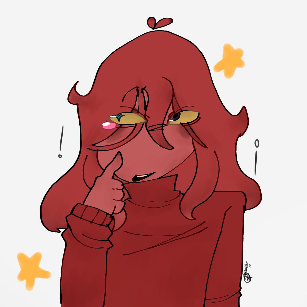 Woki_1208's tweet photo. Admiro mucho a aryam 🥺 asique un dibujo hecho a la rápida porque me tengo que dormir👀👀 espero te guste gallo!! (≧∇≦)/ @Aryam_0w0_  (esta feito) https://t.co/vytyMp0FUS