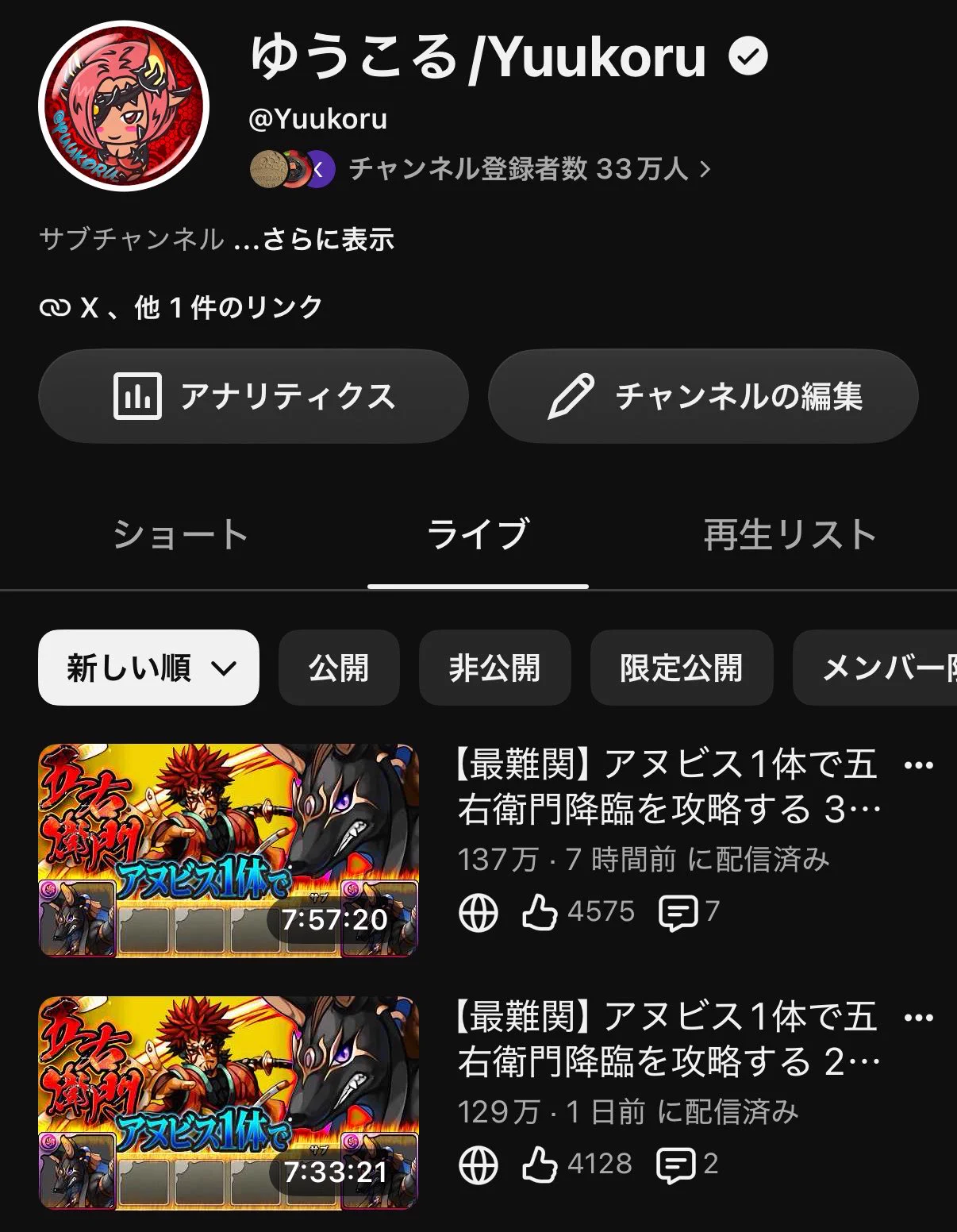 パズドラ ゆうこ る