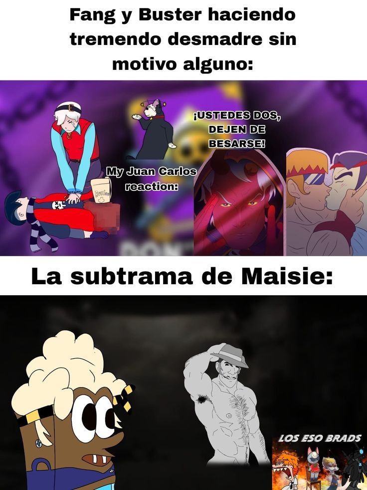 multi_DOOdlesss's tweet photo. A ustedes les gustaría que hiciera más dinámicas entre los brawlers? No sé, últimamente he tenido muchas ganas de enseñar como son las relaciones de mis brawlers favs según yo lol (o AU, no sé como se les dicen a esas cosas) https://t.co/1VfGtKizQo