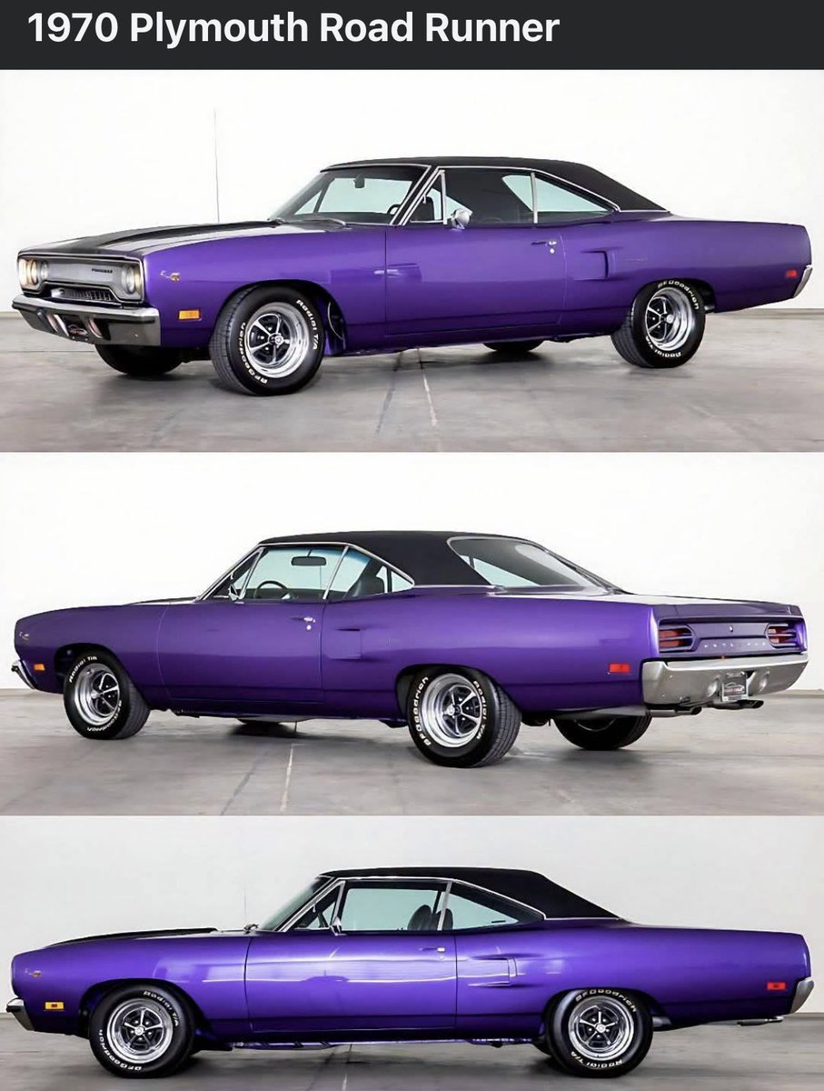 dietzy61's tweet photo. Got one more for #MoparMonday 
Can’t go without posting some “Plumb Crazy”💜
beauties.🤩 https://t.co/QueUNLI4QY