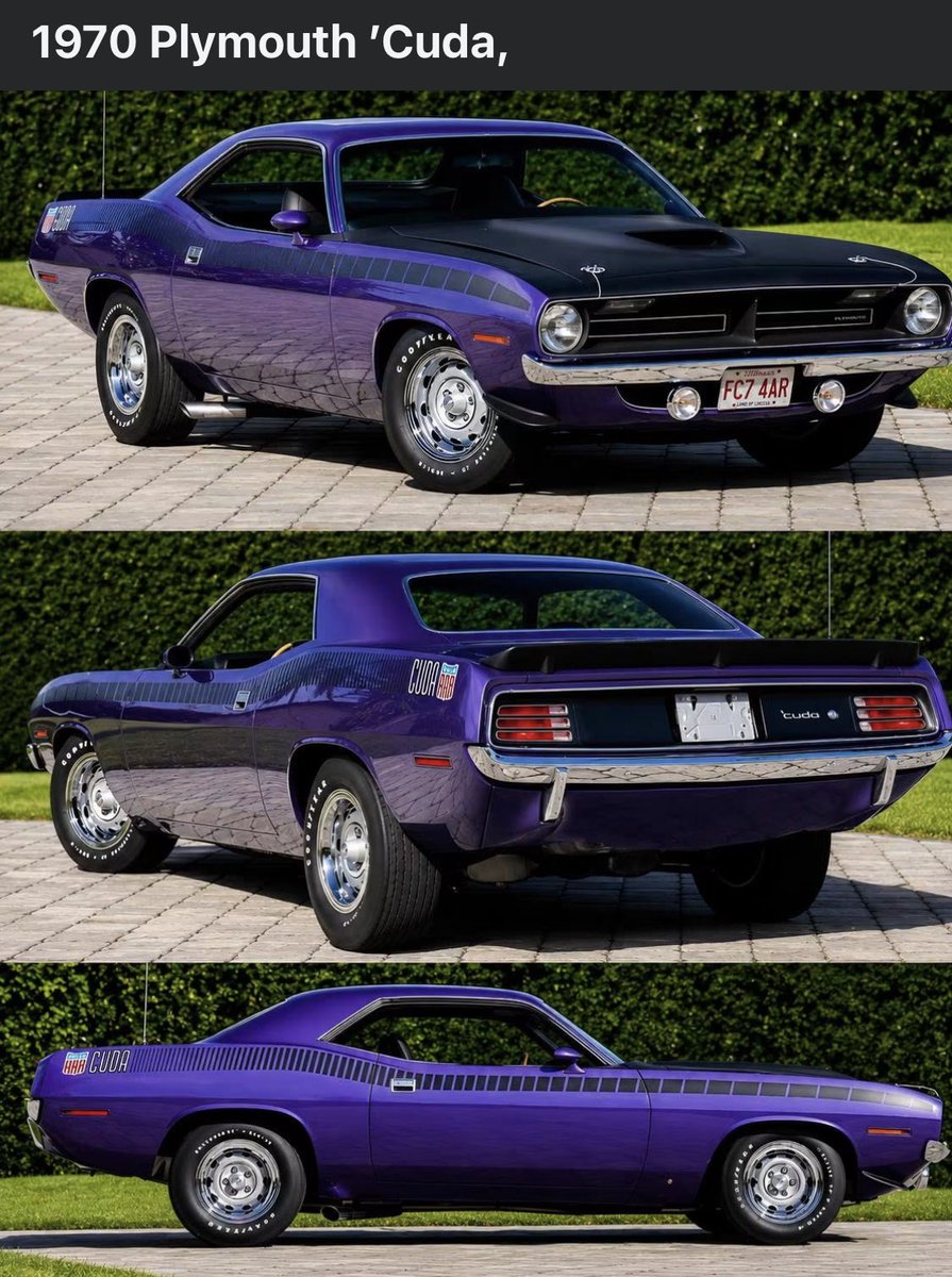 dietzy61's tweet photo. Got one more for #MoparMonday 
Can’t go without posting some “Plumb Crazy”💜
beauties.🤩 https://t.co/QueUNLI4QY