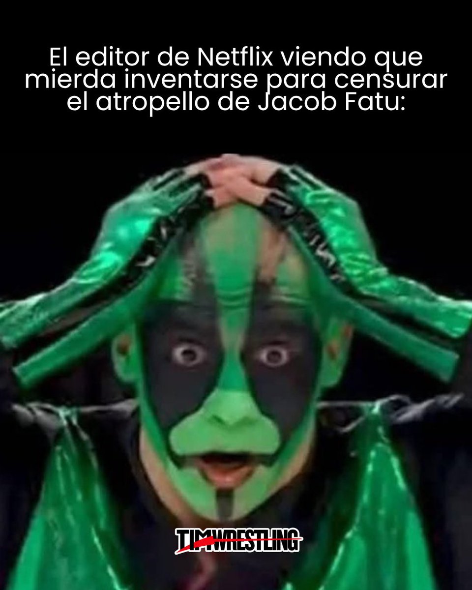 TIMWrestling's tweet photo. Alguien quiere pensar en los pobres trabajadores de Netflix #RAWCL #WWERAW https://t.co/zhWcMKS4P3