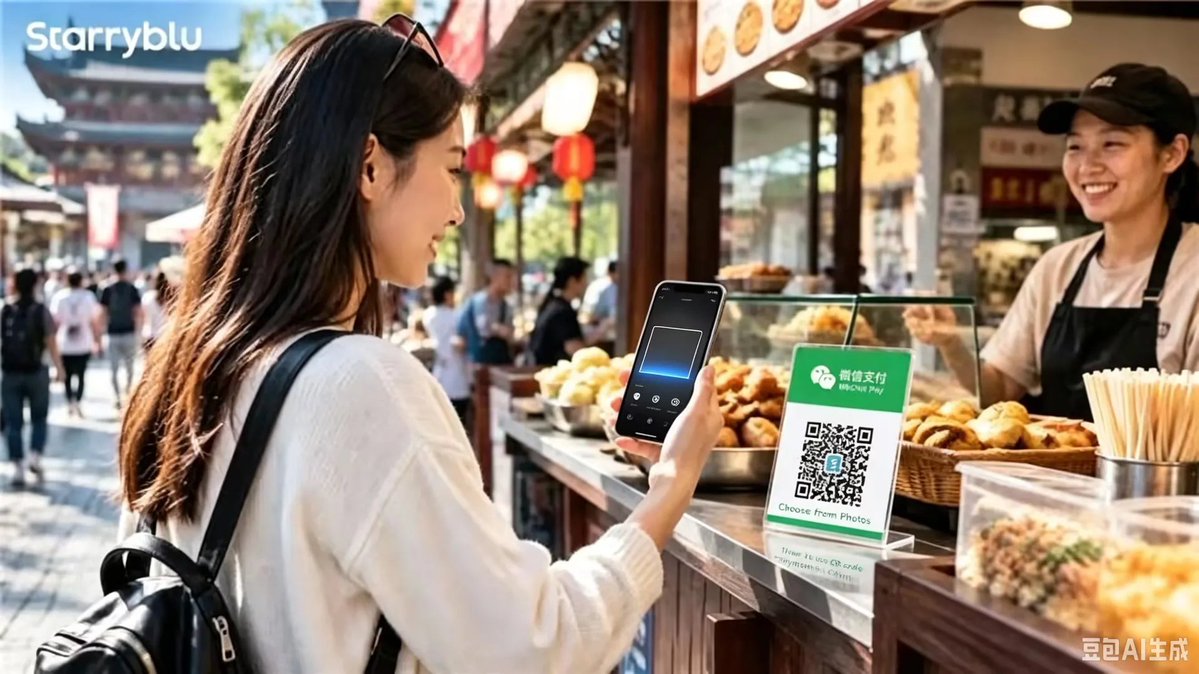 StarONET001's tweet photo. Skip pre‑trip RMB exchange. Once you arrive in China, scan merchant Weixin Pay QR codes via Starryblu for offline checkout with potential random savings per payment.

Use MWQK002 at sign‑up for a S$60 cash voucher. Grab it: https://t.co/6yjR0GyAf6 https://t.co/dlYM4rdyNy