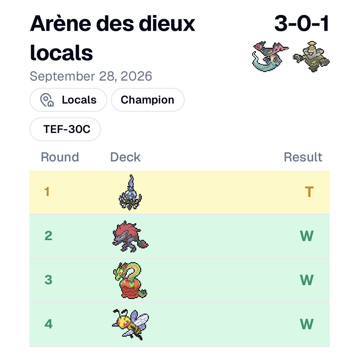 tom_dussault444's tweet photo. Today I went to my monday Classic Locals and really wanted to try @AlbertoContiTCG Frankfurt List and it felt great and i had so much fun playing it and not Flip tails for unlucky hammers…got 1st place 🤝

Ggs and Thx for your list bud! https://t.co/XT0JjloBvZ