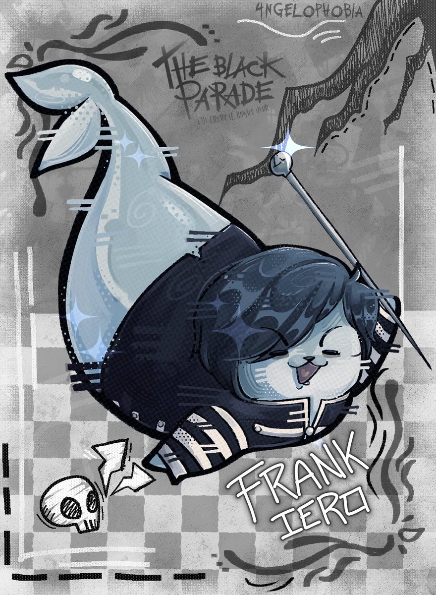 4NGELOPHOBIA's tweet photo. The SEAL Parade! 💀🦭 #mcrtwt #mychemicalromance https://t.co/GG5QfeuqBo