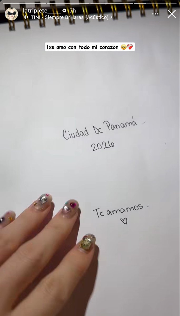 tinissoul's tweet photo. dos semanas desde que tini vio mi letra y leyó nuestras cartas te extraño todos los días martina 😭😭😭😭 https://t.co/tPOmv8bgc6