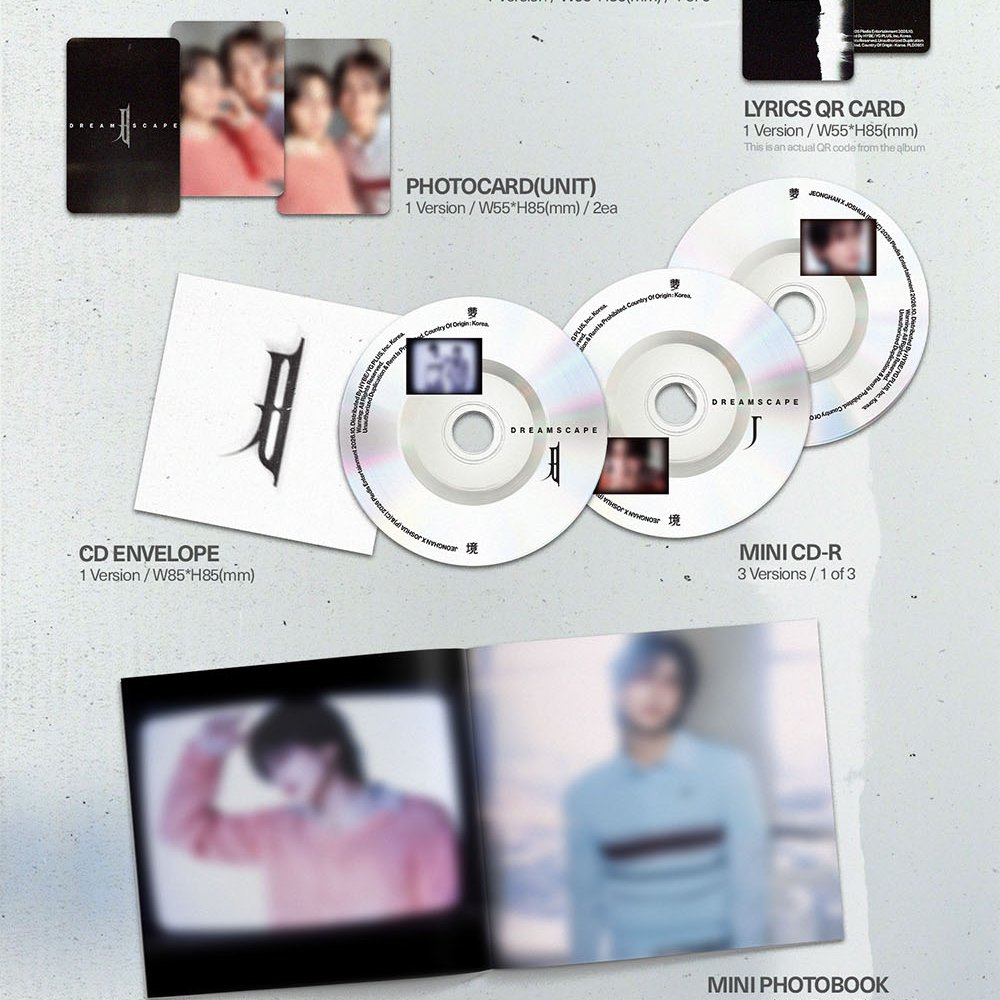 Vpoca_us's tweet photo. [SEVENTEEN] JEONGHAN X JOSHUA - 1st Mini Album ‘DREAMSCAPE’ Dream Record Ver.

✔️Dream Record Ver.
◦ POSTCARD COVER
◦ POSTCARD
◦ PHOTOCARD
◦ PHOTOCARD (UNIT)
◦ LYRICS QR CARD
◦ CD ENVELOPE
◦ CD-R
◦ MINI PHOTOBOOK
◦ STICKER
◦ POSTER

📍https://t.co/PVyvwSezck https://t.co/eQcN62DcUU