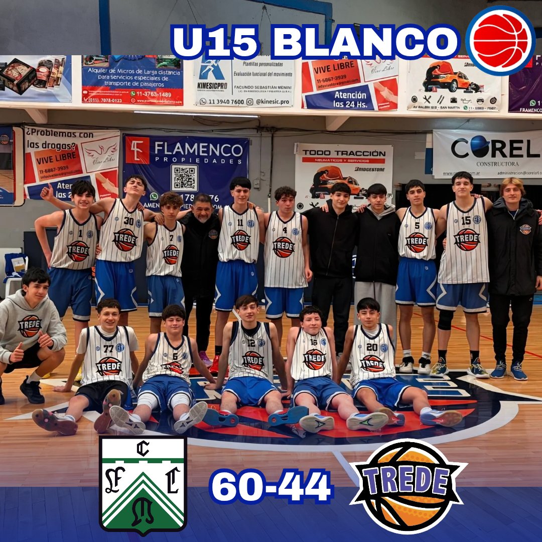 tredebasquetok's tweet photo. 🏀 RESULTADO
🏆 Interconferencia "A"
Ferro 🆚️ Trede (Blanco)
⚔️ Fecha 9
U15: 60-44 ❎️
¡VAMOS LOS PIBES! 💙🤍🏀
#SomosPasión #SomosFamilia #TredeBasquet #Formativas #ORGULLODEPERTENECER https://t.co/62y1OWpw1l