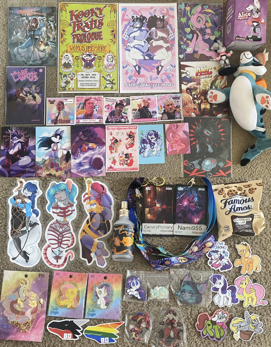 NamiPostin's tweet photo. ASC / Anthro SoCal 2026 Haul with @CanaryPrimaryOP https://t.co/t3pBIOr00W