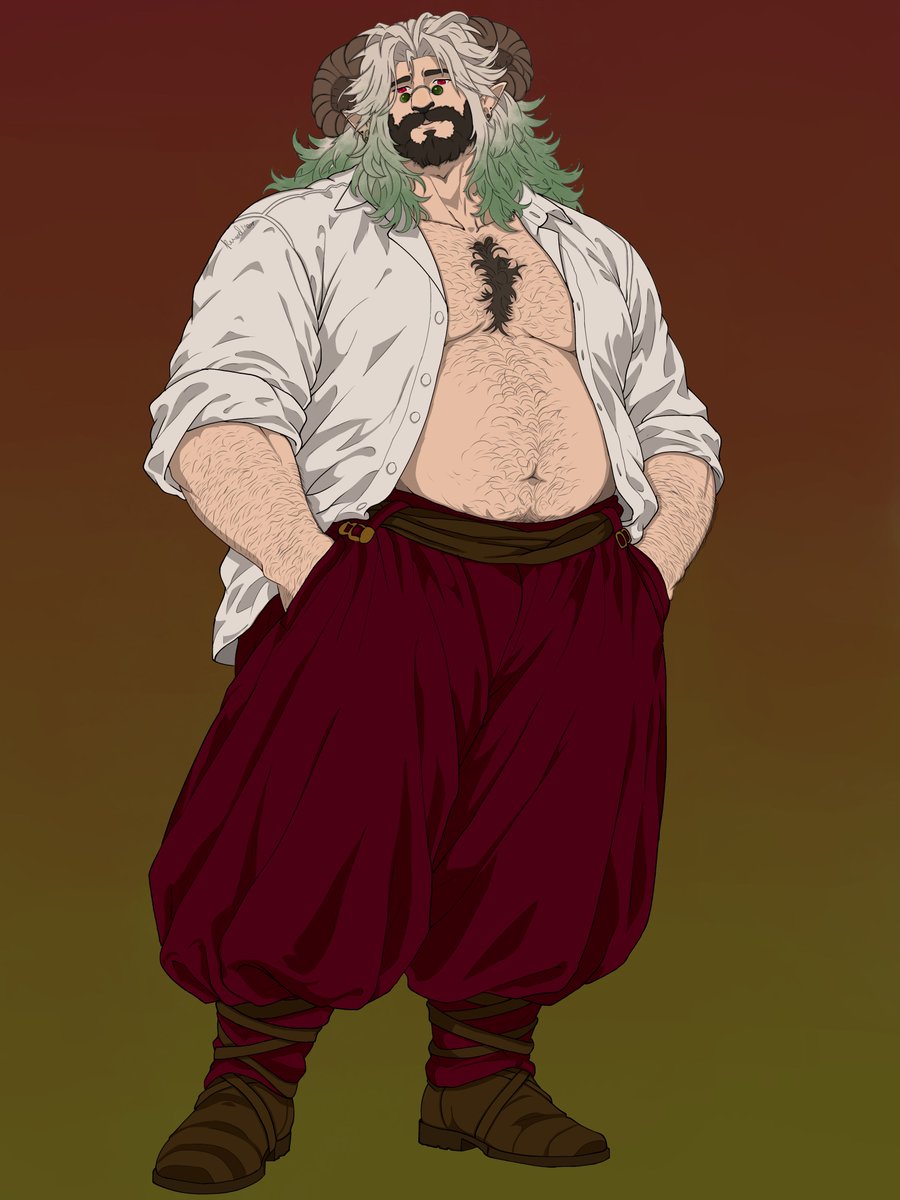 Russel_Mos's tweet photo. Today is born Alexandro Radamanthys Evandros Stephanos, Alias: Ares, A faun with an utterly seductive gaze, yet sweeter than an apricot.

#furryartㅤㅤㅤ #furryartists #FurrySFW #furry #artistsoftwitter #digitalart #fyp #art #mitology https://t.co/KzBdpDRJxh