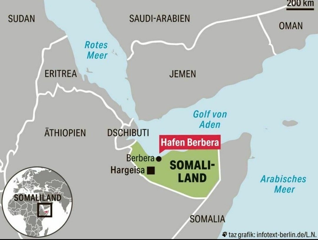 DavidGreenhh's tweet photo. The US should recognise Somaliland. Its strategic position beside the Bab el-Mandeb makes it vital to Red Sea security and freedom of navigation. China is watching this gateway closely, much as it views the Strait of Malacca. Somaliland could be a crucial US strategic partner. https://t.co/7L9PvMOAD4