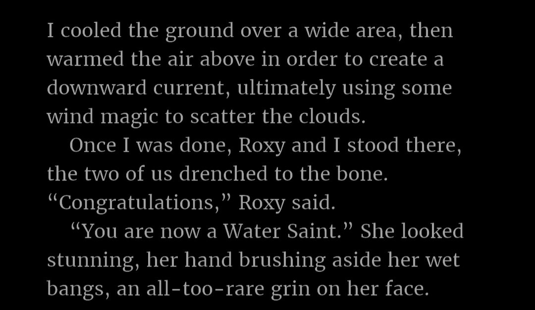 tiger_slasher's tweet photo. #TCP_MT
V1 Chapter: 6
Imma just let the chapter speak for itself... Rudeus has truly accomplished something amazing and also acknowledged that his efforts did bring forth something great. Roxy is looking as beautiful as ever as well lol https://t.co/JNt6EFrilR