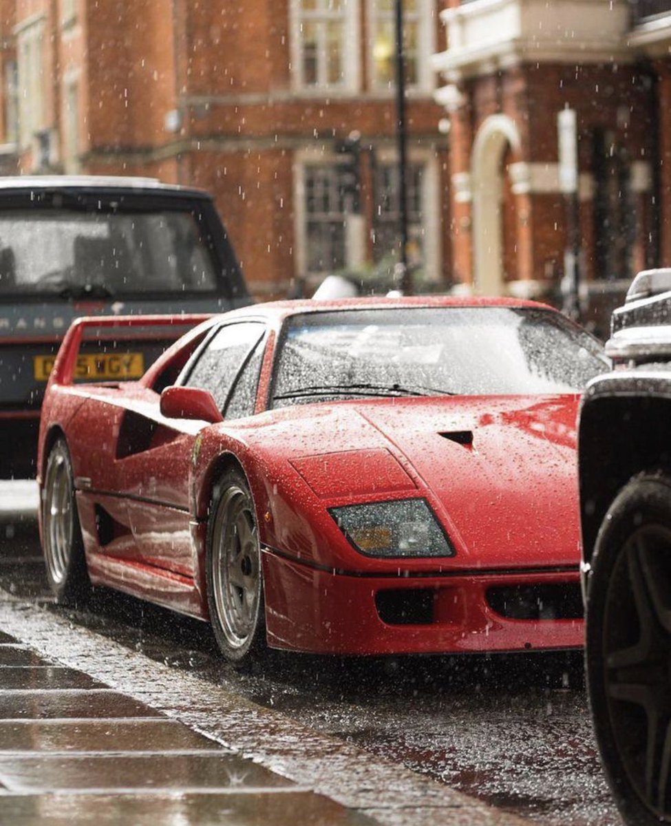 fyt6ee's tweet photo. The Ferrari F40. Raw, uncompromising and forever iconic. Some cars become classics. Others become legends. https://t.co/p3yW1clJKu