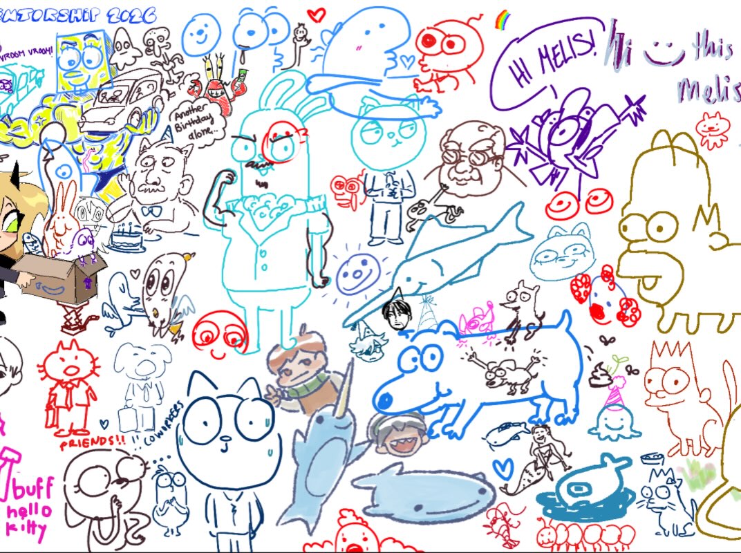 DTVANews's tweet photo. Cute Kiff and Barry's where part of Titmouse Summer 2026 Mentorship's Drawing Session.
"The Magma drawing session when all the mentees across NY and LA were brought together by the power of collaborative art." - Rachel Ashley
https://t.co/M5mAWcObWi
#Kiff #DisneyKiff https://t.co/n6Fehf6QlZ