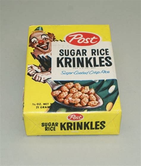 LiaPopa1922's tweet photo. Sugar rice Krinkles. It's a 1950's cereal. 🤔
Rice Krispies are the same. 🤔 https://t.co/HOejyjlT9g