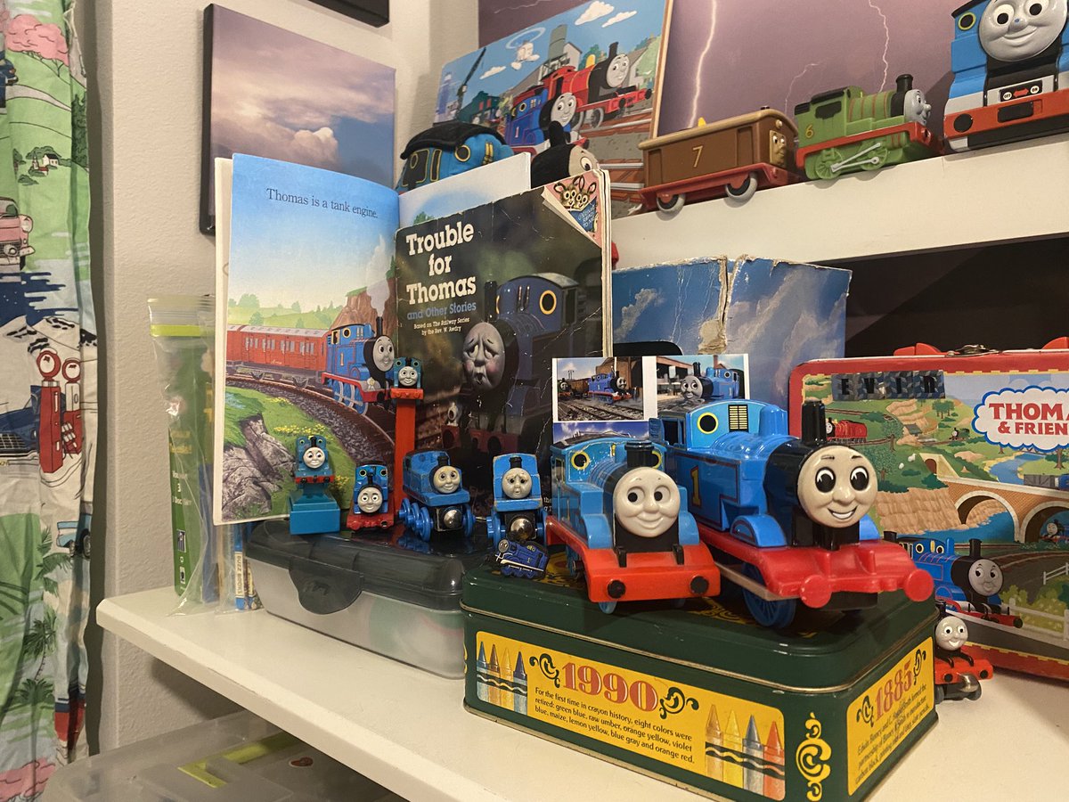 DevinTTTE's tweet photo. Thomas the Tank Engine GALORE 💙 #thomasthetankengine #thomasandfriends #thomascollection #thomasfan #railfan https://t.co/ftuVca7rVB
