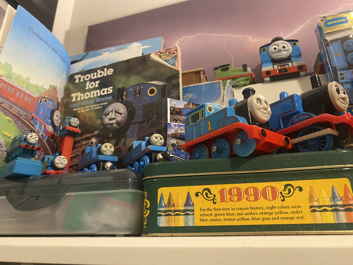 DevinTTTE's tweet photo. Thomas the Tank Engine GALORE 💙 #thomasthetankengine #thomasandfriends #thomascollection #thomasfan #railfan https://t.co/ftuVca7rVB