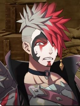 MaximTheJester's tweet photo. @Answerers_Cry Jester slightly flinched a bit at the sight of Dietrich’s menacing grin. 

“Well…they better taste good!”

He took one &amp; shoveled it into his mouth.

“M-Mnnph…hmm..”

After eating it he sighed, having relaxed a bit.

“Not Bad… THANKS for the little pick me up.~ heh Heh HEH.” https://t.co/NDif10zTLX
