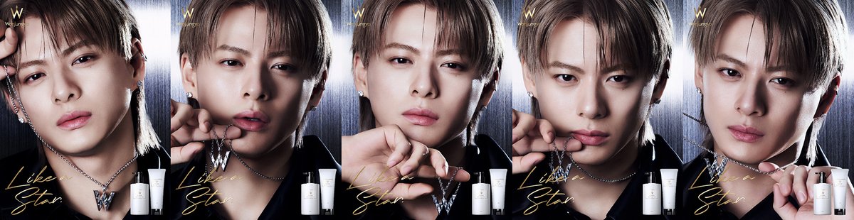 wonjungyohairjp's tweet photo. Wonjungyo Hair "Like a Star" new visual release.

輝くなら鮮烈に。
Wonjungyo Moist Hair

髪を整え、うるおいで満たしてツヤを育てる*。
ステージライトを浴びたように、
どんな角度でもツヤめく感動をその髪へ。
* 毛髪補修成分による保湿効果

ウォンジョンヨ
リペアシャンプー モイスト
リペアトリートメント モイスト
各1,650円（税込）
ご購入は全国のWonjungyo Hair 取扱店舗、Wonjungyo公式オンラインストアにて。

本日より公式オンラインストアでも新ビジュアルを公開しております。ぜひご覧ください。
公式オンラインストア▶︎https://t.co/grHirK8FS7

#平野紫耀  #ウォンジョンヨヘア