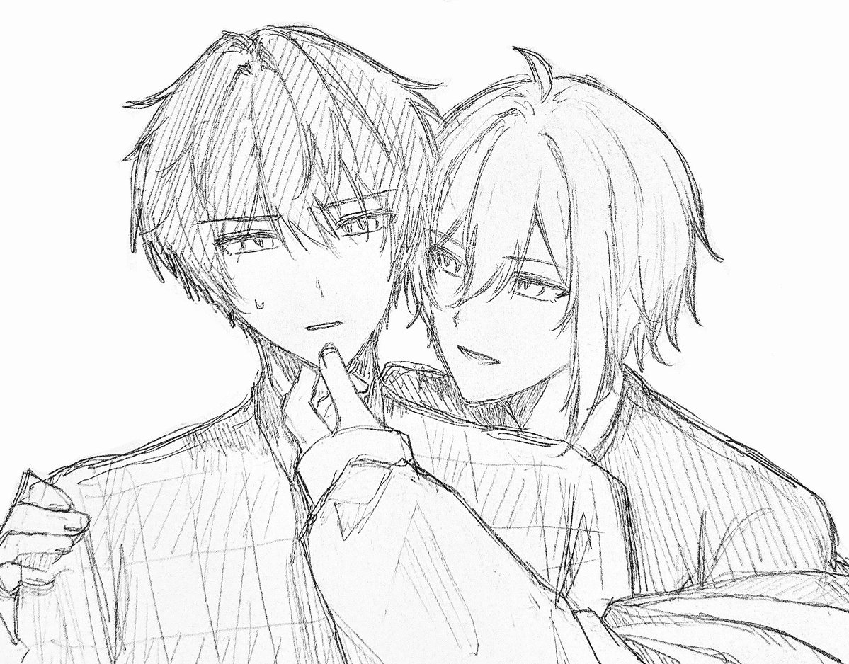 muwouo's tweet photo. 全然絵をあげられてないので落書きを　アナログ整えただけなので画質悪くてすみません... https://t.co/AQCjOrJHRm