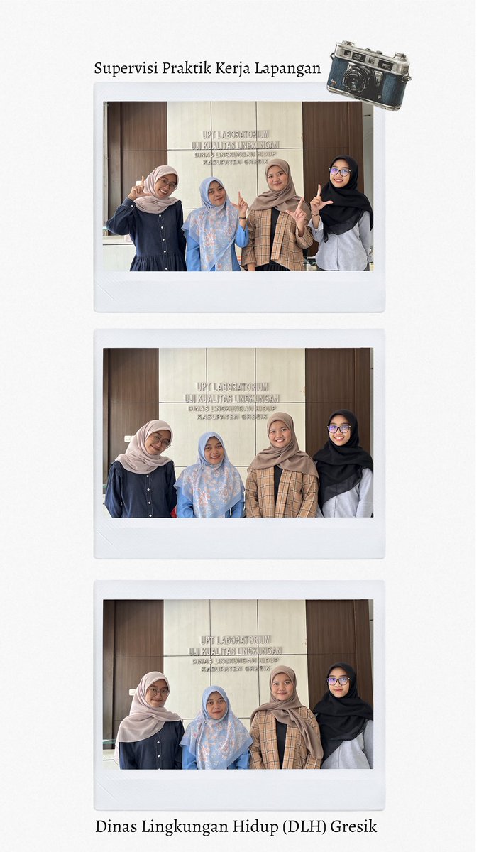 tlm_umg's tweet photo. Kegiatan supervisi praktik kerja lapangan (PKL) di instansi Dinas Lingkungan Hidup (DLH) Gresik pada Senin, 28 September 2026. Semoga apa yang didapatkan oleh mahasiswa PKL dapat bermanfaat dan menjadi bekal di pekerjaannya nanti ✨😇

#PKL
#TTLM 
#UMG https://t.co/byZUlPVHaH