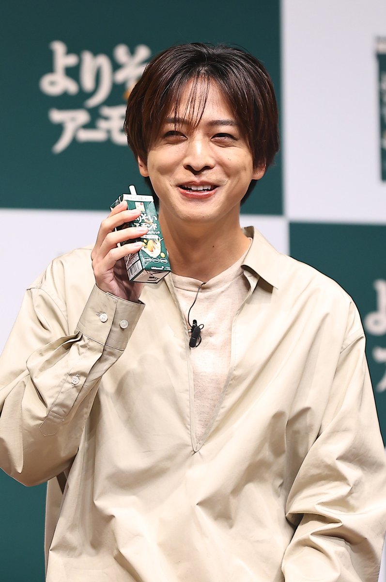 edgelinetokyo's tweet photo. 寺西拓人「伝わったかな？」とはにかみ笑顔！「キッコーマン よりそいアーモンド」イベ https://t.co/0xSjForKhe

記事内全身写真も掲載
#キッコーマンよりそいアーモンド https://t.co/LoZLs1sPTC