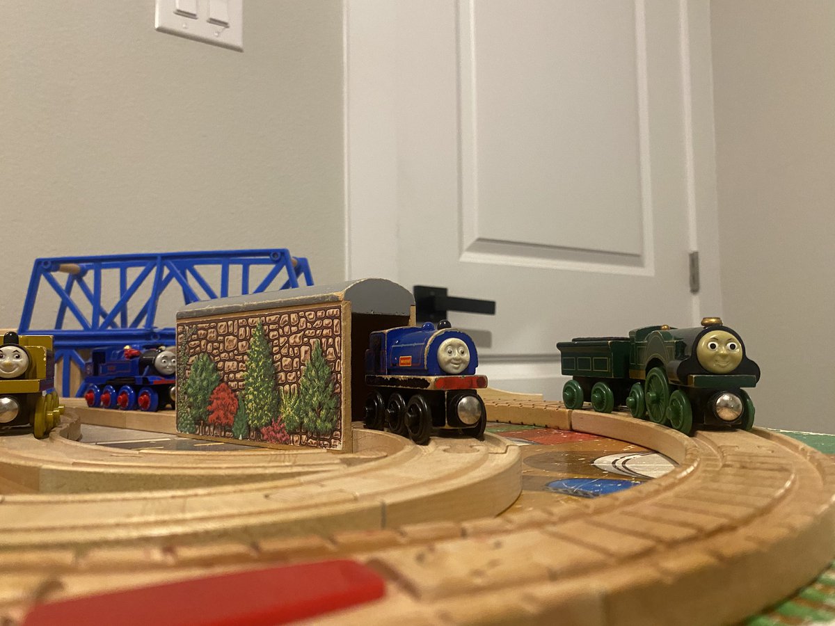 DevinTTTE's tweet photo. TWR 💙 #thomaswoodenrailway #thomasthetankengine #thomasandfriends #thomascollection #thomasfan https://t.co/uzAj9TQrwa