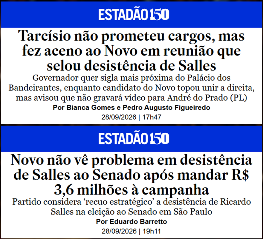 kimpaim's tweet photo. O importante é um carguinho, um espaço no governo, um apoio do governador para os candidatos a prefeito em 2028 (que terão muitos cargos pro partido).

Esses são os "princípios e valores".

Lição do dia: CHANTAGEM COMPENSA. https://t.co/tvivXd9Y71