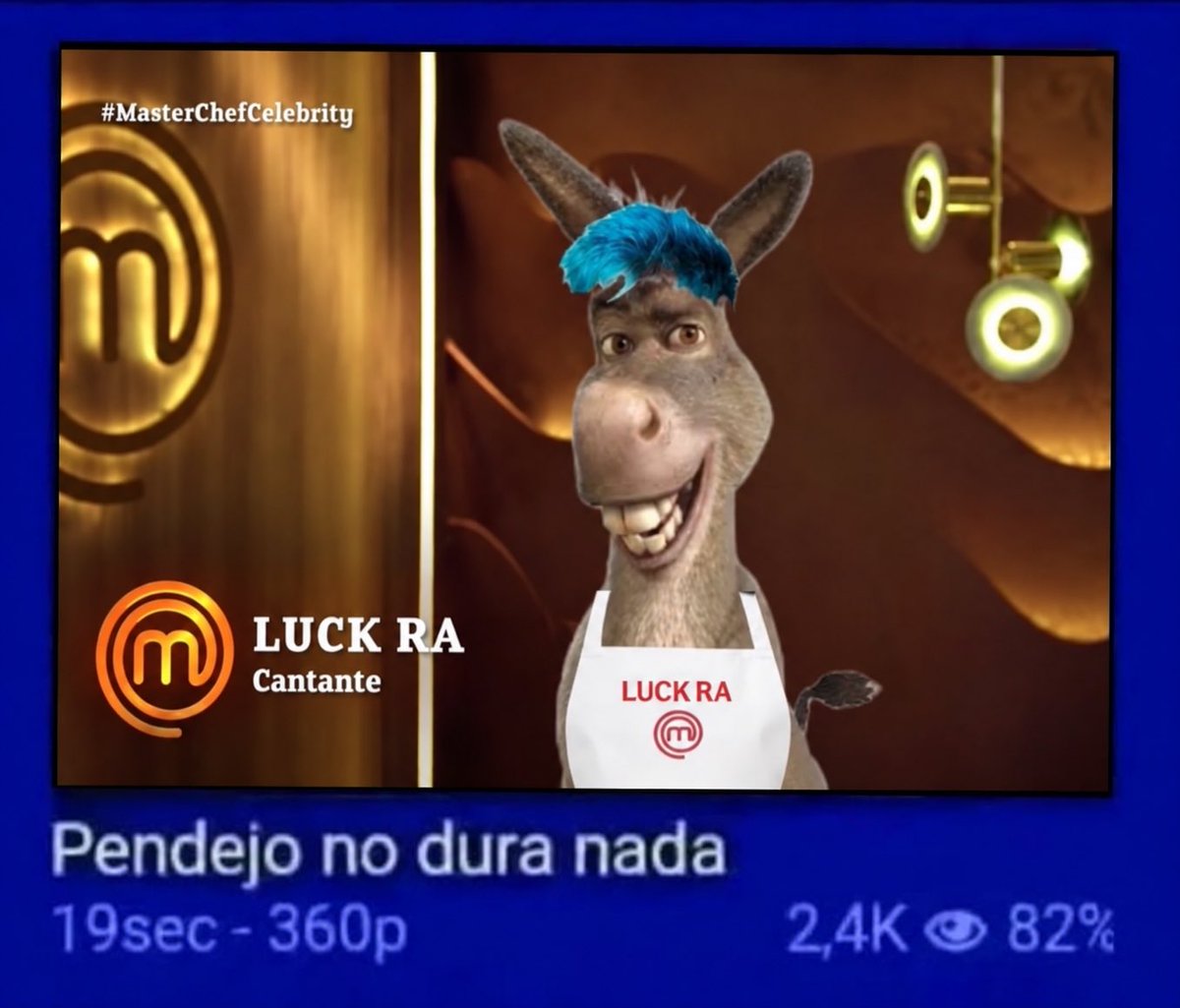 luckraok's tweet photo. arrancamos bien

bien para el orto amigos 👍🏼

#MasterChefCelebrity https://t.co/U49CfLdu4F