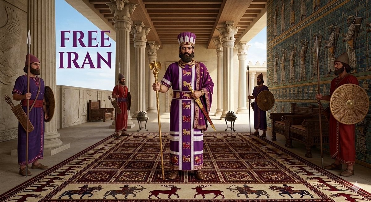 RoyaleDossier's tweet photo. “Ey Irān” IRAN's True Anthem  #FREEIRAN 💚🤍💔
[1st Verse]
ای ایران ای مرز پرگهر
O Iran, o bejeweled land
ای خاکت سرچشمه هنر
O, your soil is the wellspring of virtues
دور از تو اندیشه بدان
Far from you may the thoughts of evil be
پاینده مانی تو جاودان
May you remain lasting and eternal

ای دشمن ار تو سنگ خاره‌ای من آهنم
O enemy, if you are of stone, I am of steel
جان من فدای خاک پاک میهنم
May my life be sacrificed for the pure soil of my motherland

[Chorus]
مهر تو چون شد پیشه‌ام
Since your love became my calling
دور از تو نیست اندیشه‌ام
My thoughts are never far from you
در راه تو کی ارزشی دارد این جان ما
In your cause, when do our lives have value?
پاینده باد خاک ایران ما
May the land of our Iran be eternal

[2nd Verse]
سنگ کوهت در و گوهر است
The stones of your mountains are jewels and pearls
خاک دشتت بهتر از زر است
The soil of your valleys are better than gold
مهرت از دل کی برون کنم
When could I rid my heart of your affection?
برگو بی‌مهرِ تو چون کنم
Tell me, what will I do without your affection?

تا گردش جهان و دور آسمان به پاست
As long as the turning of the earth and the cycling of the sky lasts
نور ایزدی همیشه رهنمای ماست
The light of the Divine will always guide us (❤️❤️❤️❤️❤️)

[Chorus]
مهر تو چون شد پیشه‌ام
Since your love became my calling
دور از تو نیست اندیشه‌ام
My thoughts are never far from you
در راه تو کی ارزشی دارد این جان ما
In your cause, when do our lives have value?
پاینده باد خاک ایران ما
May the land of our #Iran be eternal

#Poetry