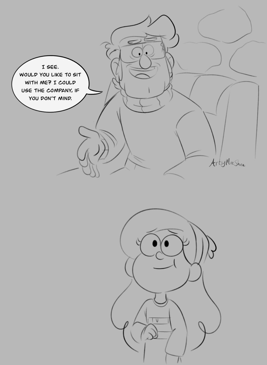 artsymeeshee's tweet photo. I don't think I posted this here. I’ve wanted to do something centered around them both worrying over the future, albeit with different reasons. Plus, I think they both have a special way to make each other feel better. (1/3)
#GravityFalls #gravityfallsfanart https://t.co/EaPM5GCxEY