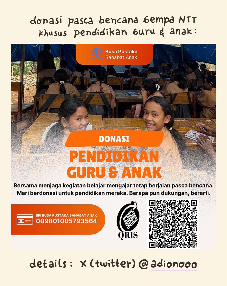 syahidahraya's tweet photo. NTT belum pulih, let’s all do our part to help while we can 💔❤️‍🩹

Repost, donate, speak up, pray, anything do your part to help guys‼️ https://t.co/mRTYoC3Cc9