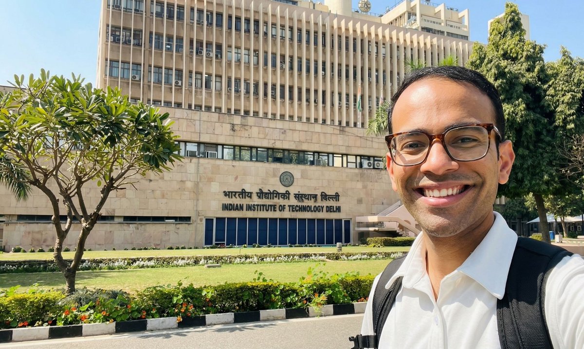 pushpakpujari's tweet photo. I remember my mom would stay up with me until 2 or 3 in the morning,

when I was preparing for @iitdelhi.

Sometimes, she’d fall asleep right at the table while I studied.

I had lost my dad when I was in 10th grade, and I didn’t want to leave my family to move to Kota for coaching. So I stayed home and prepared mostly on my own.

My first attempt, I ranked 2790th in India. It was a good rank, but not enough to study what I wanted at the IITs I wanted.

So I decided to try one more time.

I started college and prepared for IIT alongside it. That meant skipping the Goa trips, college fests, and a lot of what my friends were doing that year.

Through all of it, my mom was there with me.

I remember seeing her stay up night after night while I studied, sometimes dozing off at the table. Seeing how invested she was in me making it through kept me going.

The second time, I ranked 183rd in India and got into Electrical Engineering at Indian Institute of Technology, Delhi.

Getting in was one of the proudest days of my life.

But when I think about that year now, I don’t think about the rank first.

I think about seeing my mom there with me, night after night, while I studied.