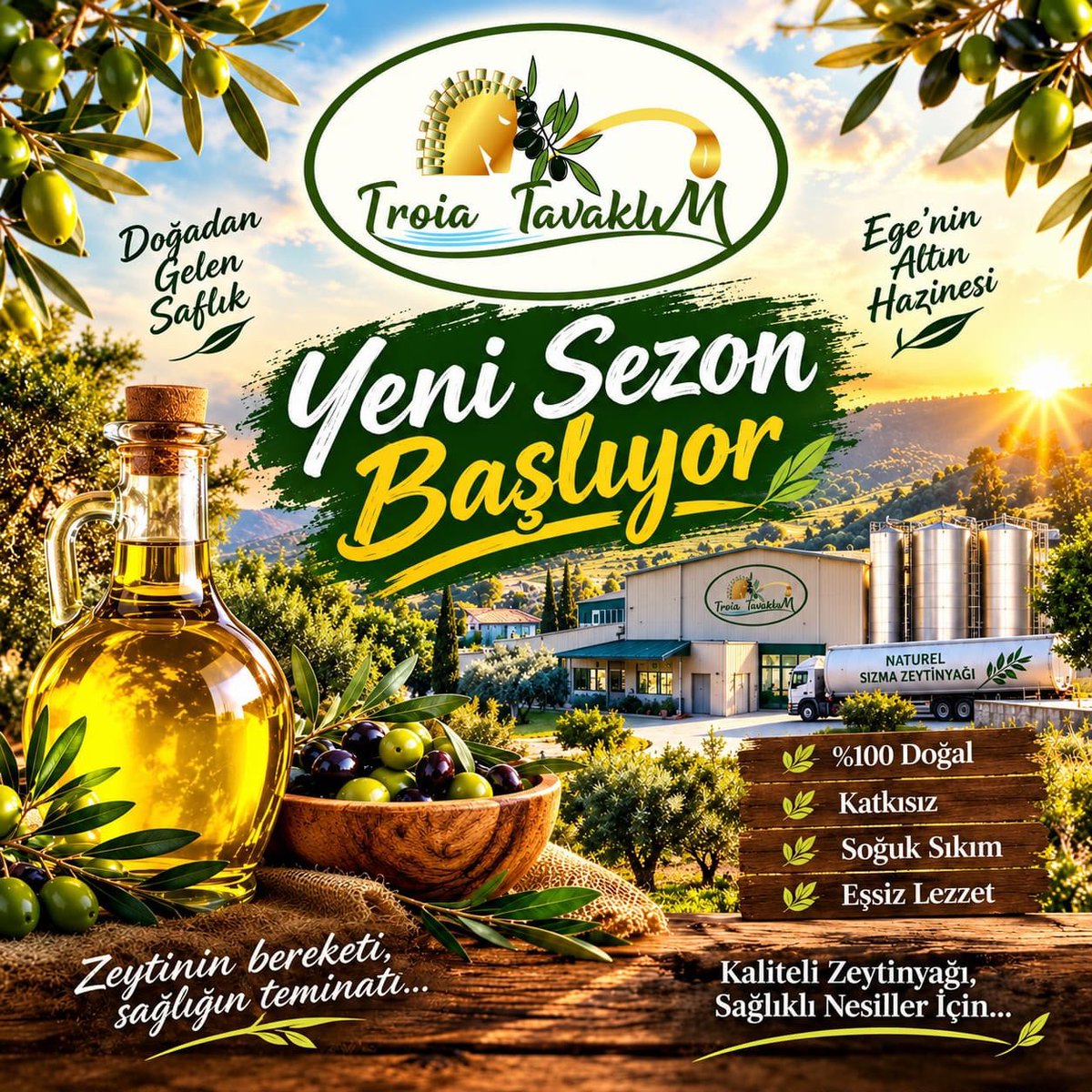 MertTasoren's tweet photo. Troia TavaklıM Zeytinyağı, Yeni Sezon. Yeni Hasat. Zamansız Bir Lezzet. 

#Zeytin #Zeytinyağı #Organik #Naturel #Ege #Çanakkale #Doğal #Lezzet #Sağlıklıyaşam #ZeytinAğacı #Hasat #Toprak 

İnstagram sayfasından takip edebilirsiniz.🫒

https://t.co/72kyJJTCV8 https://t.co/VEgYEhBxXN
