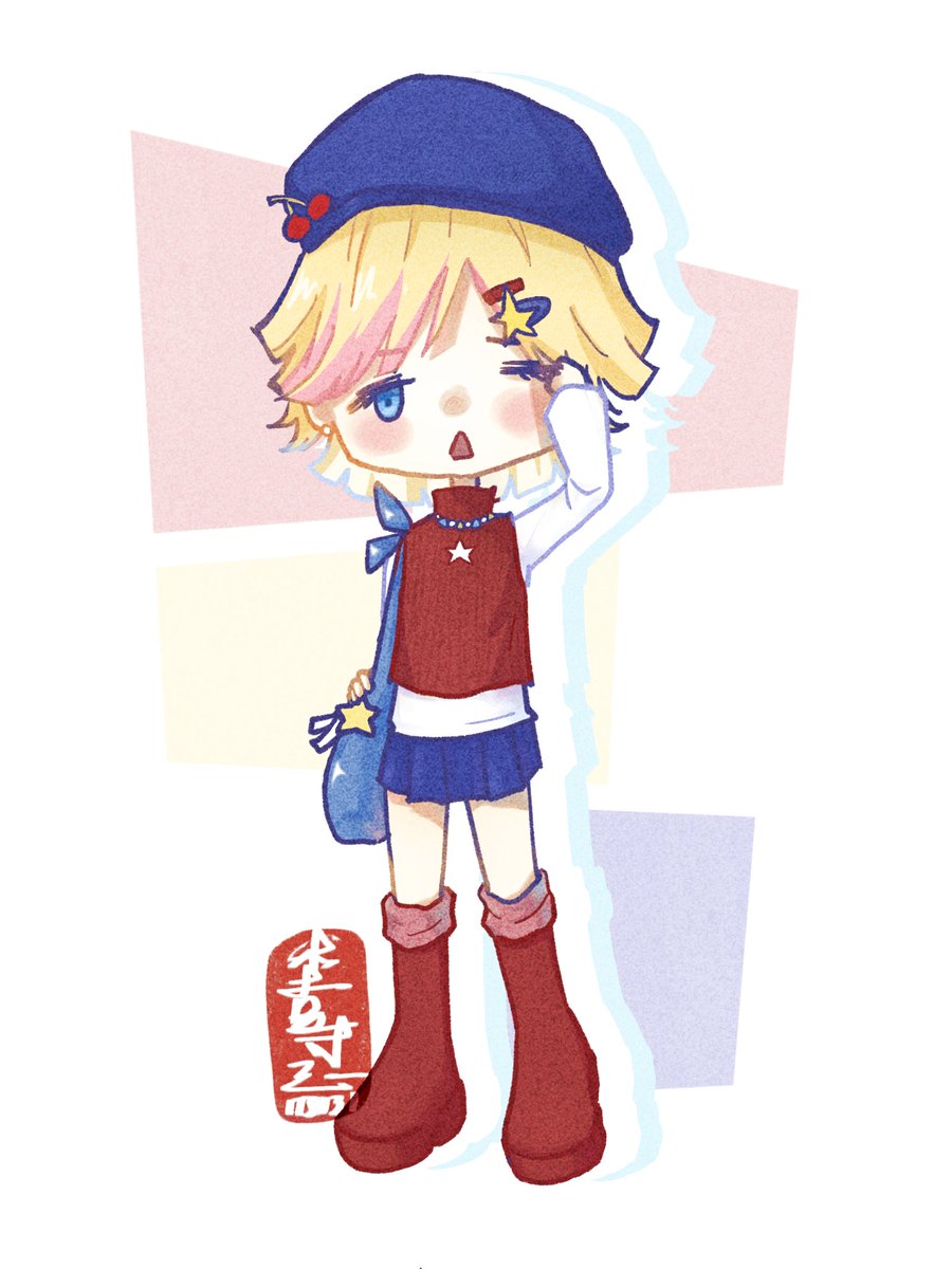 itsu31_'s tweet photo. 🖼️ randomz_1 (full)

Did some practice using ibis paint. Gatau sebenernya ini tu nggambar apa.. OC bukan, fanart bukan juga.. doodling random? 乁⁠[⁠ᓀ⁠˵⁠▾⁠˵⁠ᓂ⁠]⁠ㄏ
#rkgk #artidn https://t.co/f7xCBWSk5e