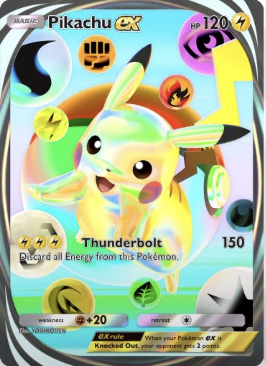 UniteVids's tweet photo. 🌟Pokémon TCG Pocket🌟

Futuristic Pikachu Immersive card 

#PokemonTCGPocket https://t.co/IkTxgV0YC7