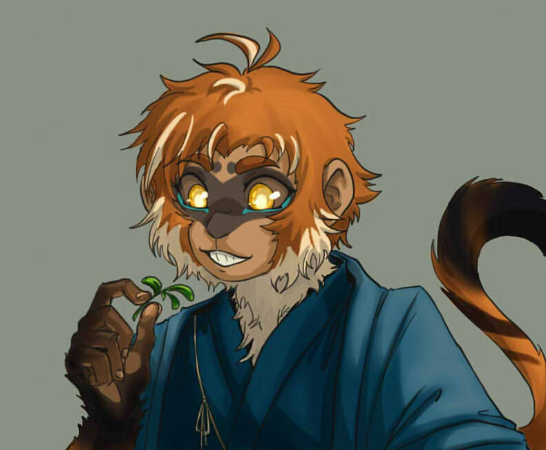 StoneMonkeh's tweet photo. 2023 vs 2026 redraw. The first time I drew Ginger on pc without knowing how to even draw monkeys, to now after three years of study. I'm quite happy with the results.
#monkeyOC #GingerMonkey #stonemonkeh #redraw https://t.co/BJ9TP6SnWs