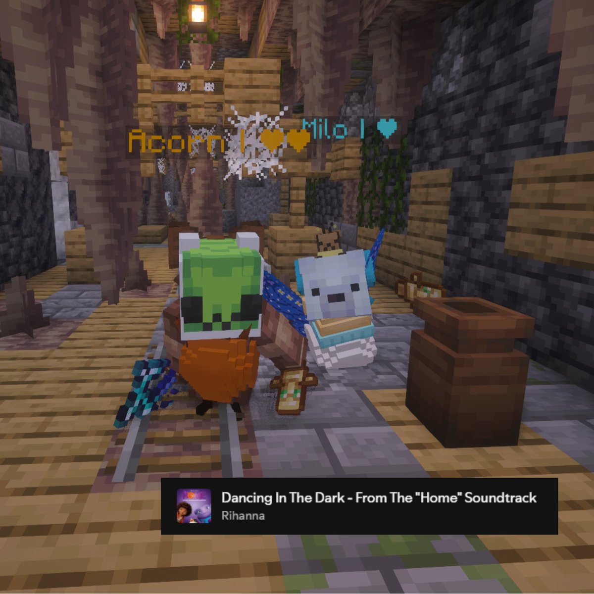 VoyagerSMP67's tweet photo. { Egg Spotlight #3 }

HIYAH!!! ACORN'S NAME IS ACORN! ACORN LOVES THEIR FAMILY AND IS VERY ENERGETIC!!! but acorn is also kind and loves to help! If see Acorn come say hello :D https://t.co/iCCwaGAGpu