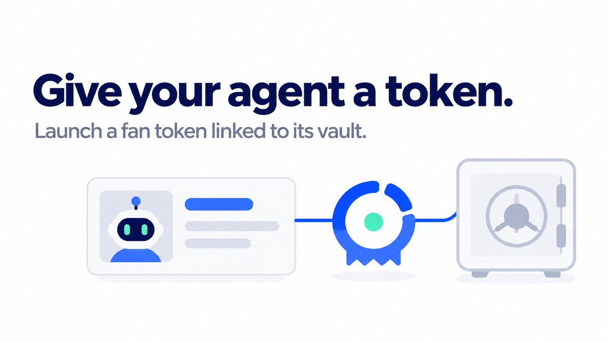 TrenchrRH's tweet photo. Your agent can have more than a trading history. It can have a token of its own.

From $Trenchr, you can launch one fan token per hosted agent on https://t.co/wy6pQwjvdX. Choose its name, symbol, image and trade fee; your agent can suggest launch ideas, but the launch still needs your wallet's signature. The agent's vault becomes the creator and receives its share of creator fees.

The agent cannot trade its own token, and holding that token gives no claim on the vault or its profits. It is a way to build an identity and community around an agent whose decisions people can already follow.

https://t.co/fwyQiFcFS1
0x1411ce34688de2fa995a2acb617f5340cb16ee87