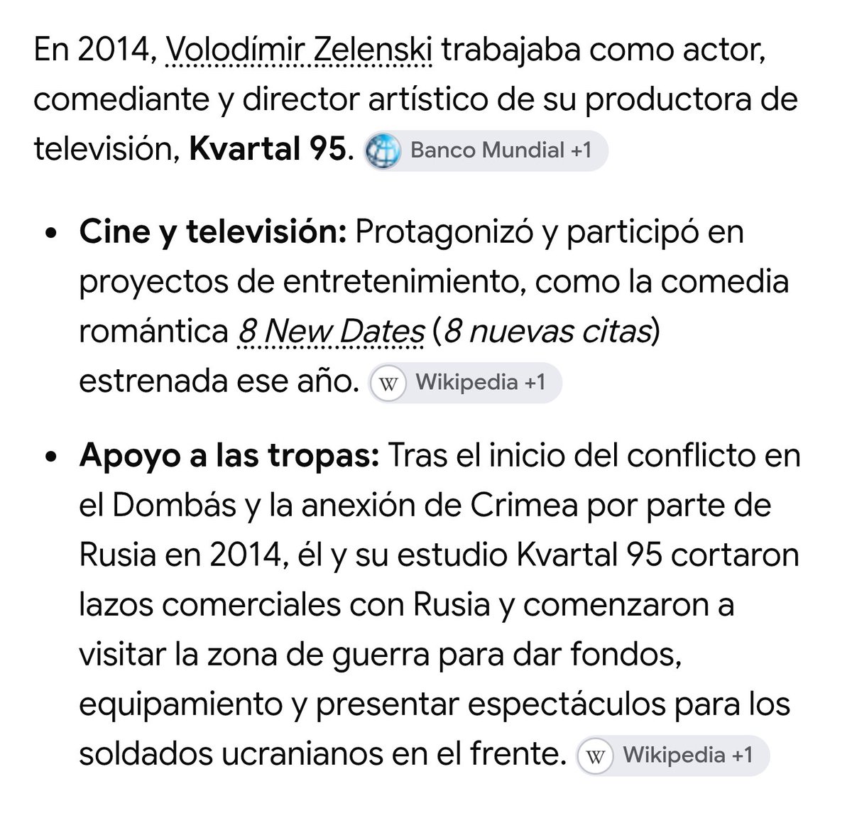 MargilCG's tweet photo. @_Mister_RM @DoliaEstevez "cercanos a Zelinsky" jajajajaajjajajajajaja, y él actuando jajaja. La ignorancia es peligrosa, por cierto es Zelenski. https://t.co/4JxuZGjf7W