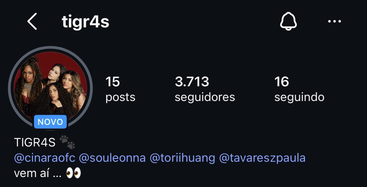 Tigr4sBrasil's tweet photo. 🐯| IRRETOCÁVEIS!!! 🔥

Fechamos a TAG de hoje em 18º lugar nos Assuntos Mais Comentados do X! As Tigr4s mal anunciaram o debut e já alcançaram 3 mil seguidores no Instagram oficial, além de conquistarem duas TAGs nos assuntos em alta em menos de uma semana!E isso é só o começo! https://t.co/b8KDiGA1bK