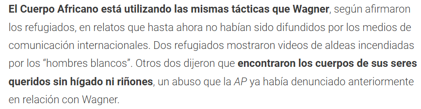 ElverGonpi35's tweet photo. @LupinTepetlatoc @NelkBSI Lloro, pero es la verdad tarado, eres un bruto que reduces a toda la población como Nazi, pero bueno, gloria a Rusia con su curioso nombre llamado Africa Korps y que no solo mata a los "malditos ucranianos", si no que también cometen crímenes en Mali. https://t.co/jfWZ6dEdEx