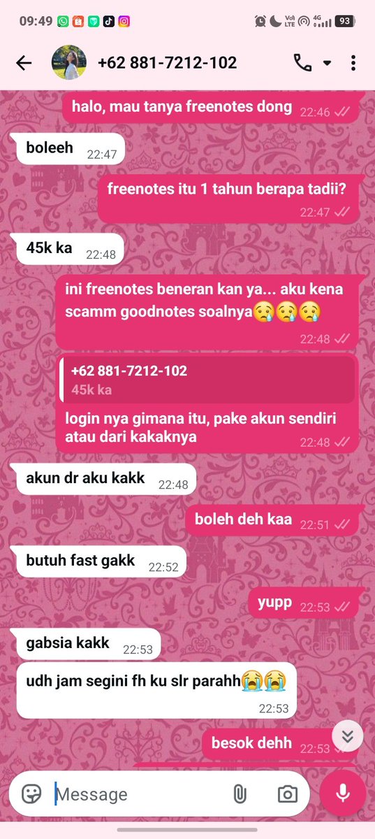 whimsycallany's tweet photo. hati hati nipu guys. @suepportx 
#zonauang  #penipu https://t.co/l7Pa8wX1nM