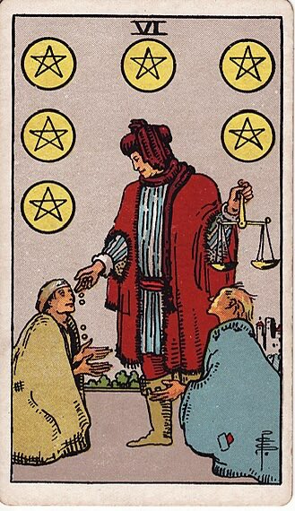 kus3355's tweet photo. 取り引きをするならするで手をひらき 駆け引きよりもつりあう心
#tanka #tarot
#SixofPentacles #TodaysTarot
#PamelaColmanSmith https://t.co/fUEH2DM8uU