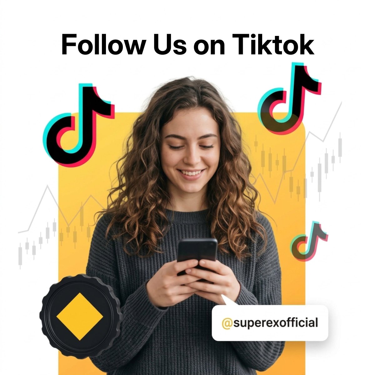SuperEx's tweet photo. SuperEx TikTok Giveaway!

Follow SuperEx on TikTok & win USDT! 🔥

How to enter:
① Follow @SuperEx on X
② Follow SuperEx on TikTok
③ Like any SuperEx TikTok video
④ Reply with a screenshot + your SuperEx UID

🎁 10 Winners × 5 USDT

👉  ⁠Follow SuperEx on TikTok:https://t.co/Fy18CV1NlT