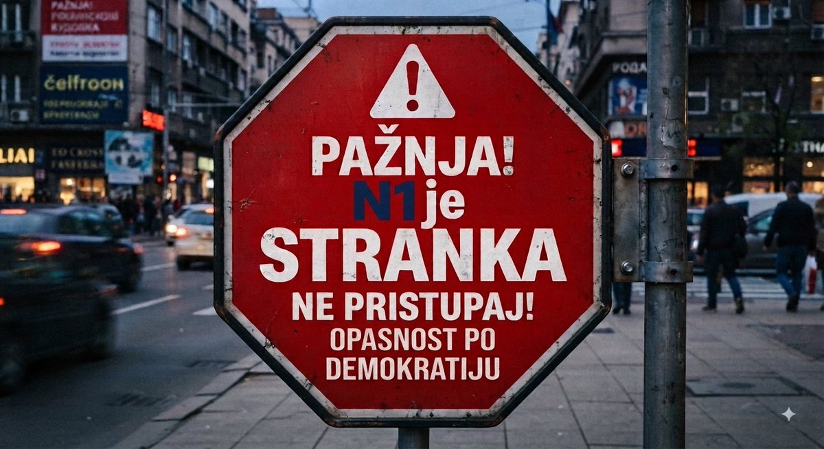 BrancinX's tweet photo. @n1srbija N1 i ostali su politicke stranke https://t.co/y6JWW2PPjT