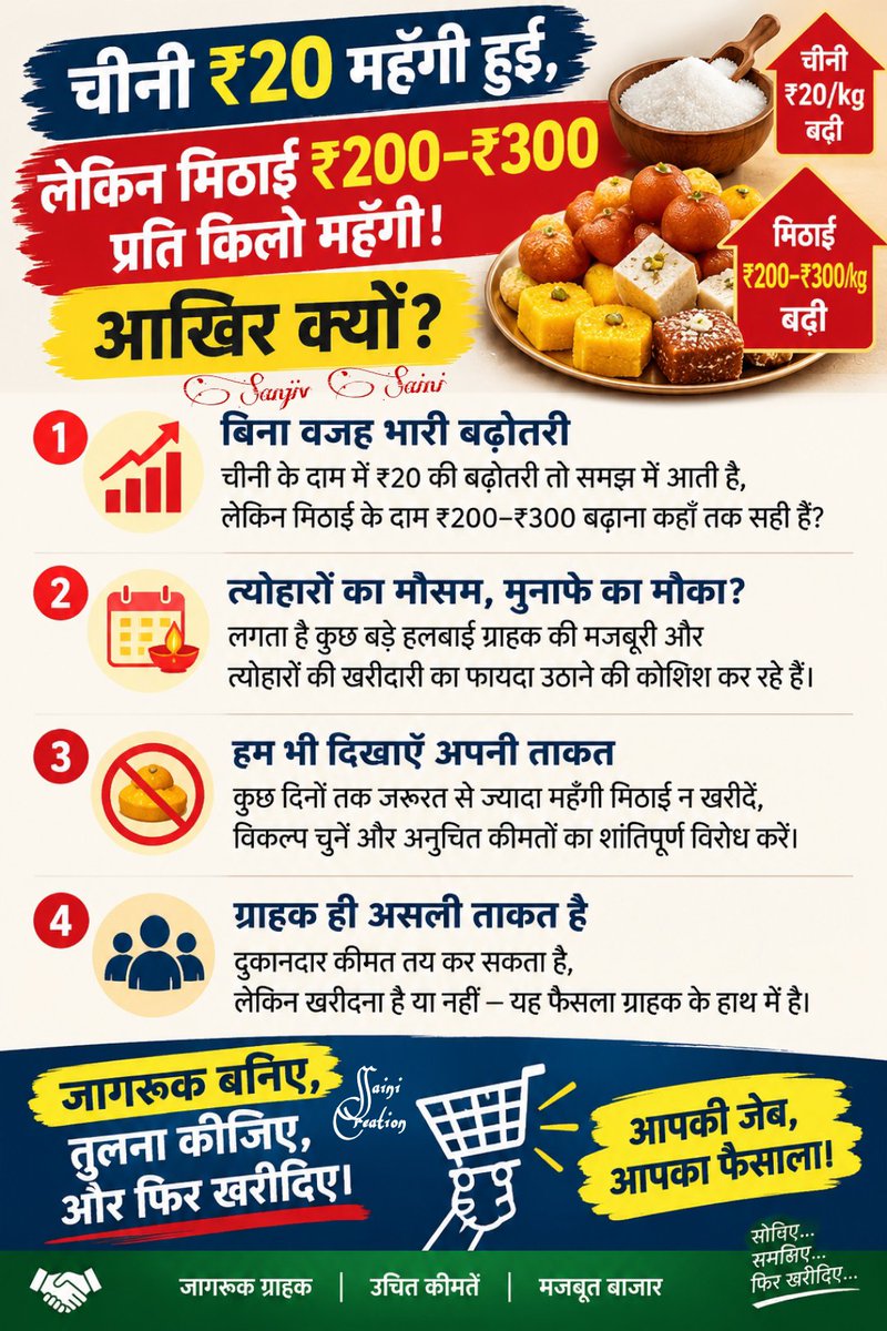 SainiHINDUSTANI's tweet photo. #custmor #awareness 
@narendramodi 🙏🙏
@aajtak
@fssaiindia

जागो ग्राहक https://t.co/WhZqZMYNfA