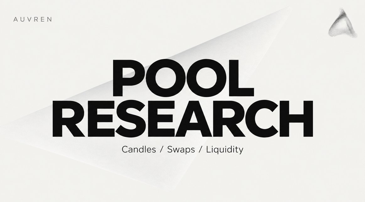 Auvrenonrh's tweet photo. A familiar stock ticker does not tell you where its price came from

AUVREN keeps issuer bid and ask quotes separate from onchain pool prices

You can inspect the token contract and available pool activity without treating those two prices as interchangeable https://t.co/JFzQqYlMrR