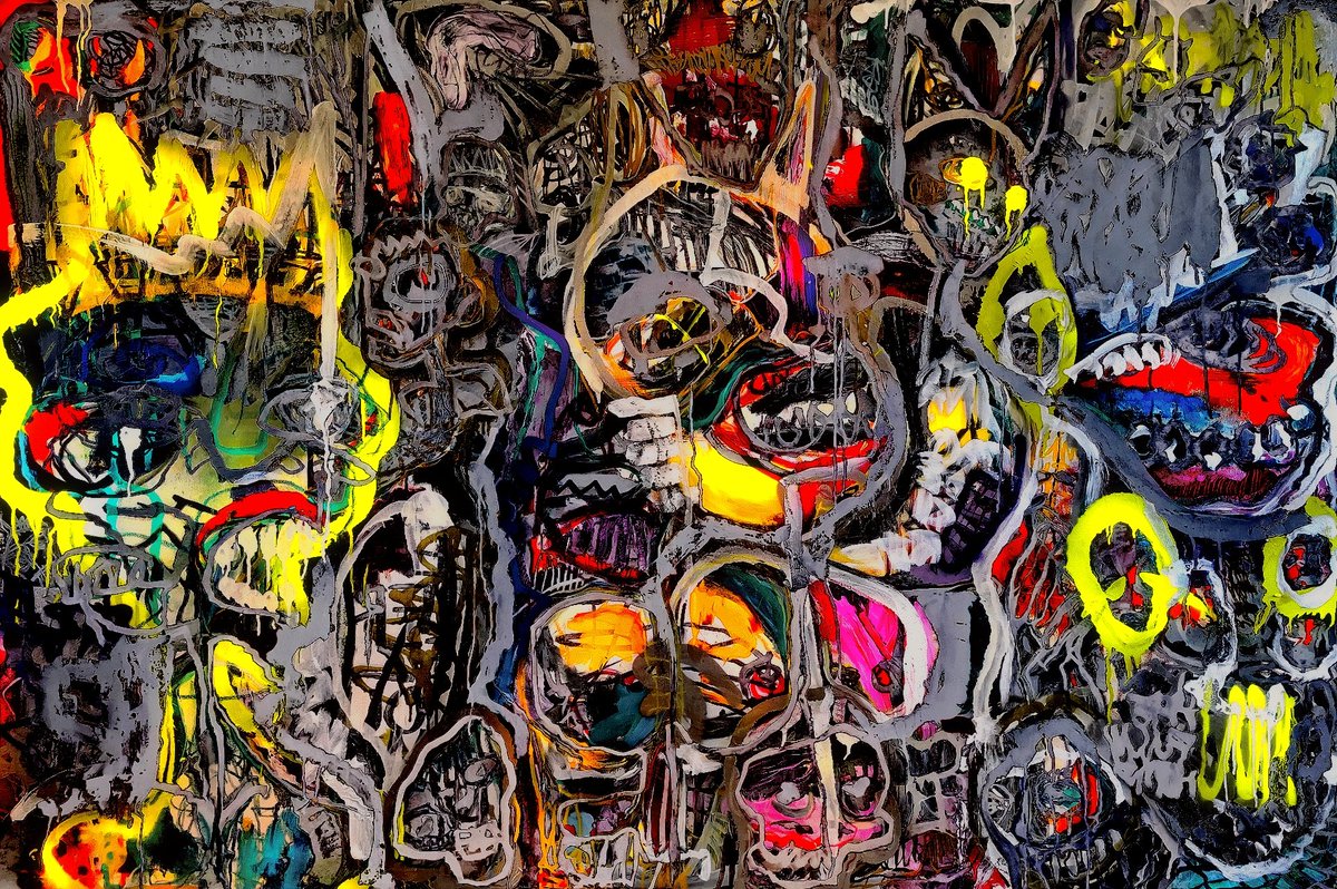ernestoasch's tweet photo. "7H3 N0153 0F (MY) 1NN3R M0N0L06U35"

noises
unstoppable &amp; constant
inner monologues
louder than the day...

Part of the Collective show "SUMMER COMES UNDONE"

Edition of 1 - 0.123 $ETH
On @forever_library @undone_gallery https://t.co/Wjvwuo8QHW