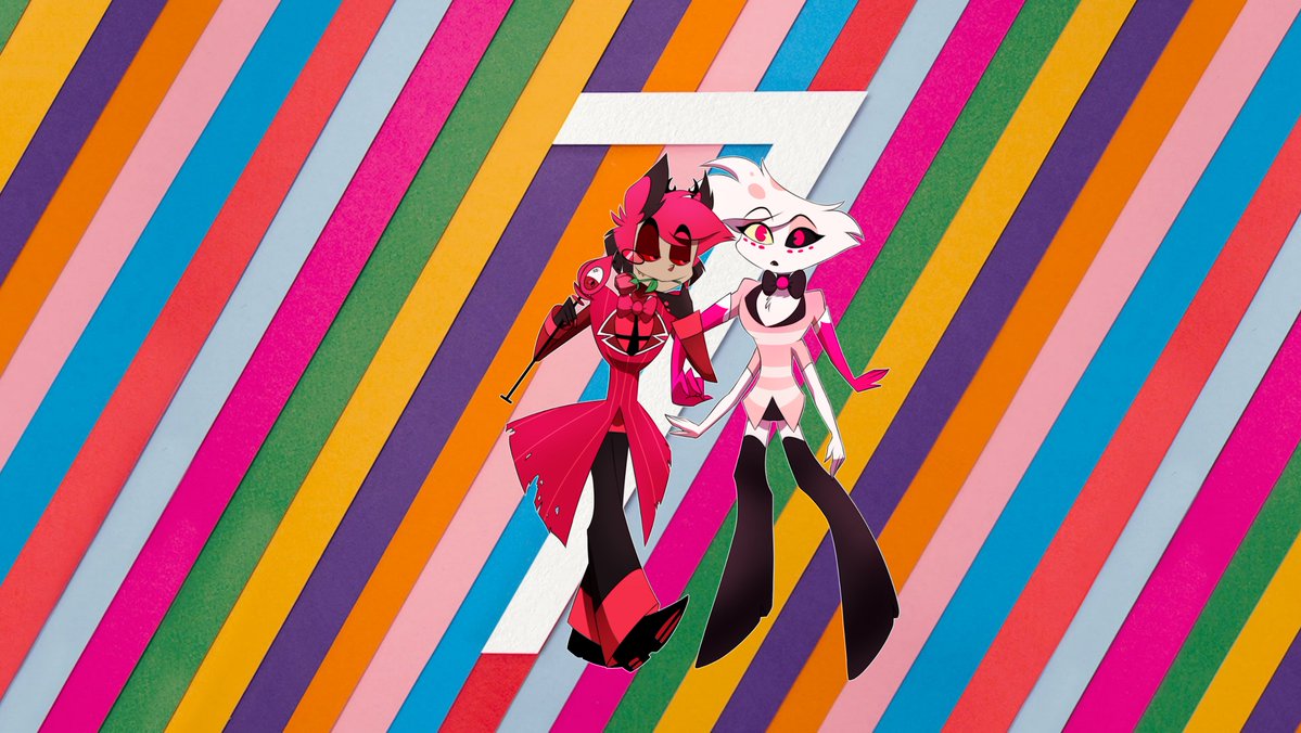 DailyRadioDust's tweet photo. ❤️🩷And even though there’s no interaction within the series, we’re still active here; we’ll never stop loving this vintage ship.🦌❤️🕷
#MiAniversarioDeX #radiodust #dailyradiodust #angeldust #alastor #hazbinhotel https://t.co/jlsRLKgLXt
